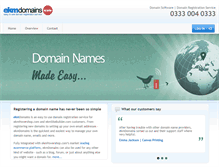 Tablet Screenshot of ekmdomains.com